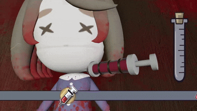 Syringe minigame